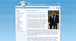 Desktop Screenshot of nccountyclerks.org